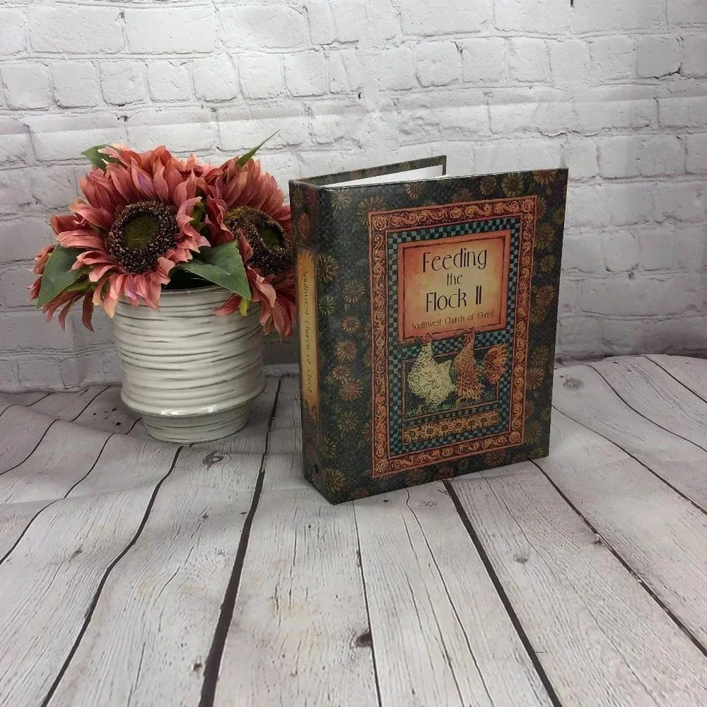 Feeding the flock cookbook rooster hens on cover